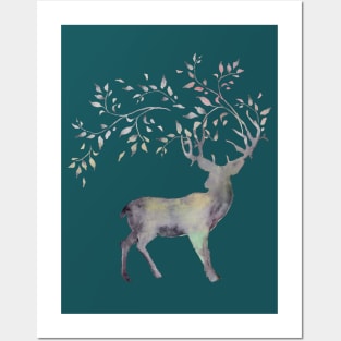 Season Spirit Of Deer Posters and Art